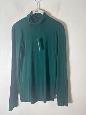 NWT Jewel Green Turtleneck Shirt Szs S